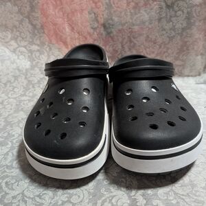 CROCS Black Slip-On Footwear
